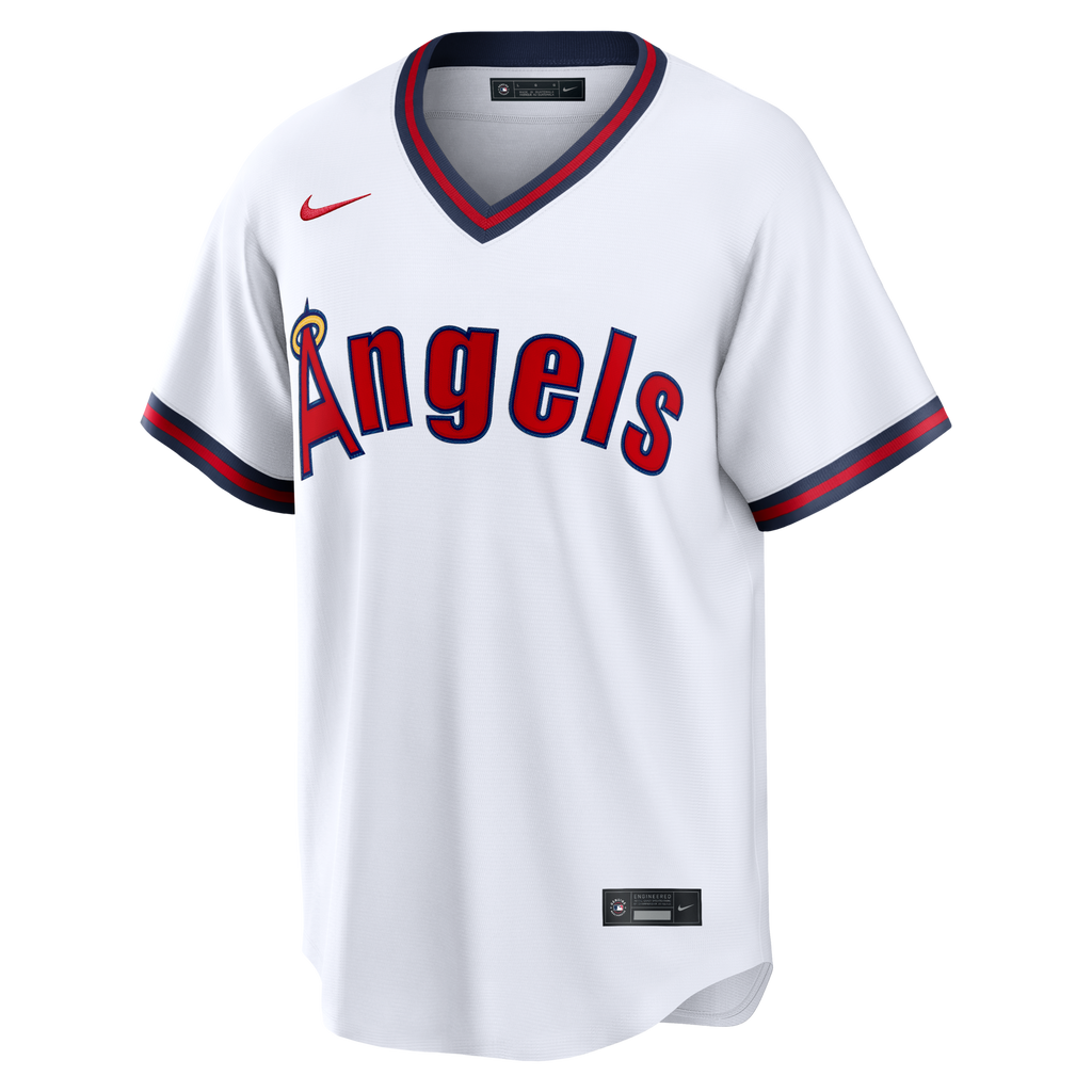 Los Angeles Angels Mike Trout Nike White Alternate Replica Jersey