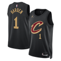 Cleveland Cavaliers Jordan Brand Statement Edition Swingman Jersey - Black - James Harden