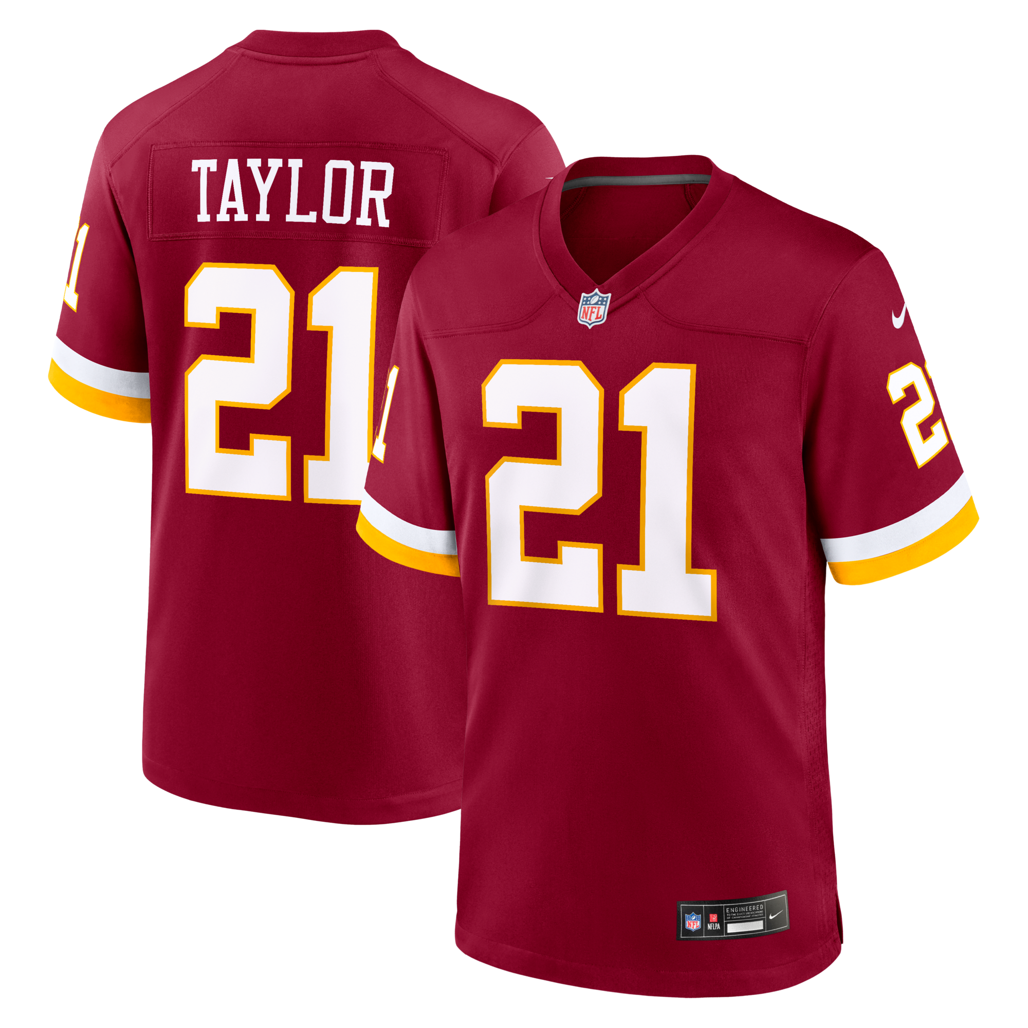 Washington Commanders Sean Taylor Nike Burgundy Retired Player Game Jersey