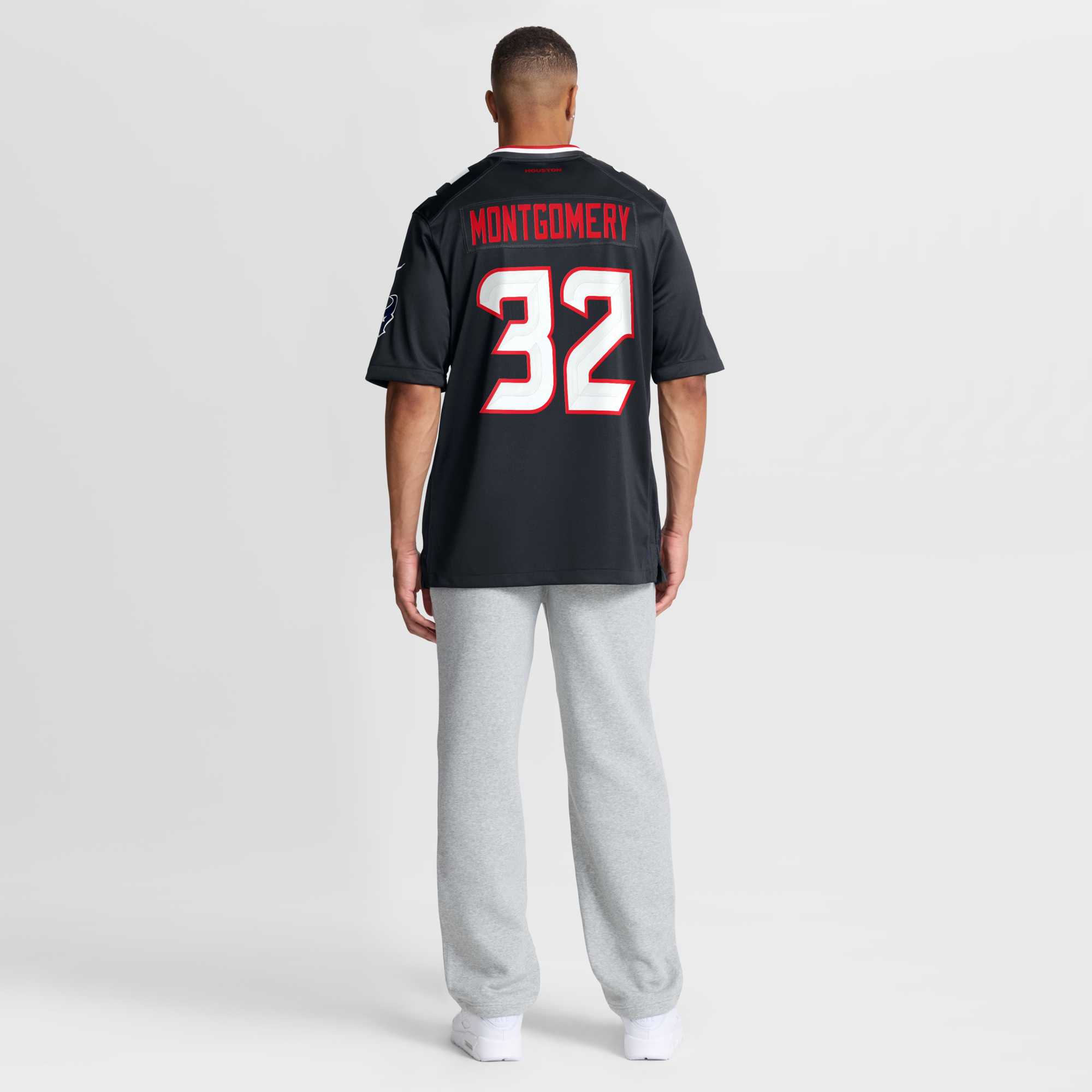 Houston Texans David Montgomery Nike Navy Game Jersey