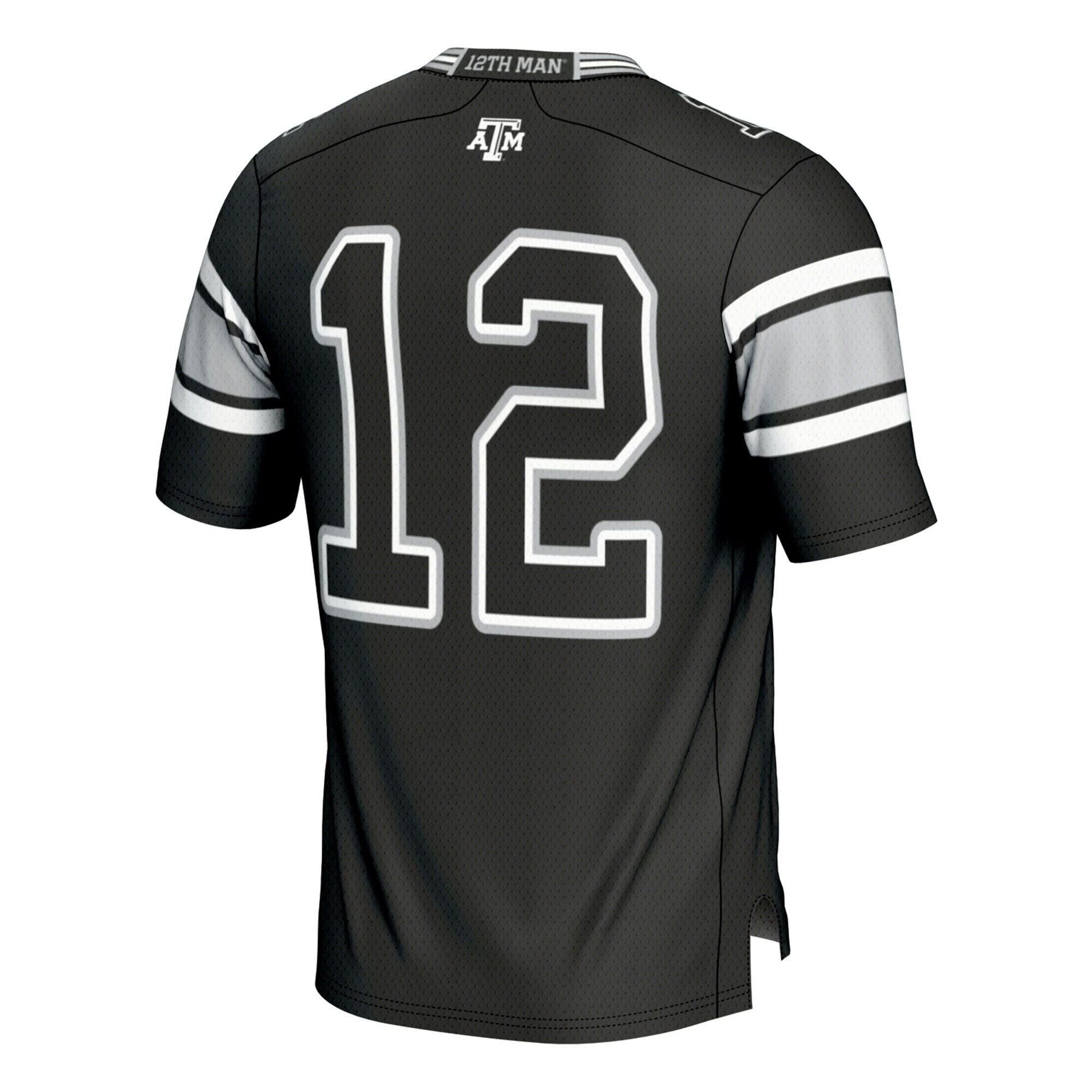 GameDay Greats #12 Black Texas A&M Aggies Football Lightweight Fashion Jersey