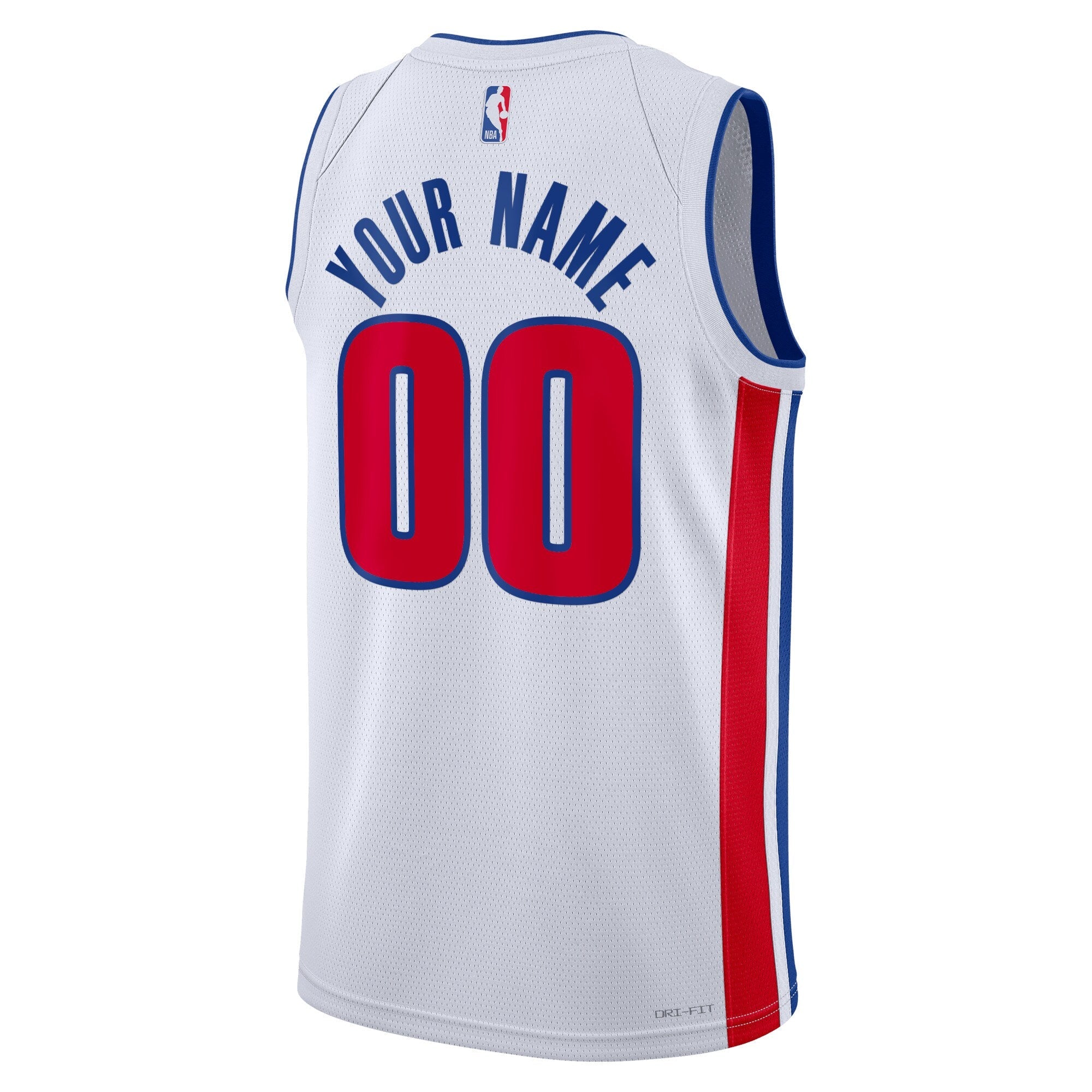 Detroit Pistons Nike Association Swingman Jersey - Custom