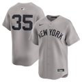 New York Yankees Cody Bellinger Nike Gray Road Limited Player Jersey