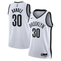 Brooklyn Nets Nike Association Edition Swingman Jersey - White - Julius Randle