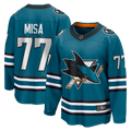 San Jose Sharks Michael Misa Fanatics Teal Breakaway Jersey
