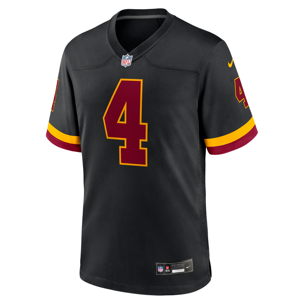 Washington Commanders Frankie Luvu Nike Black Hail Raiser Alternate Game Jersey