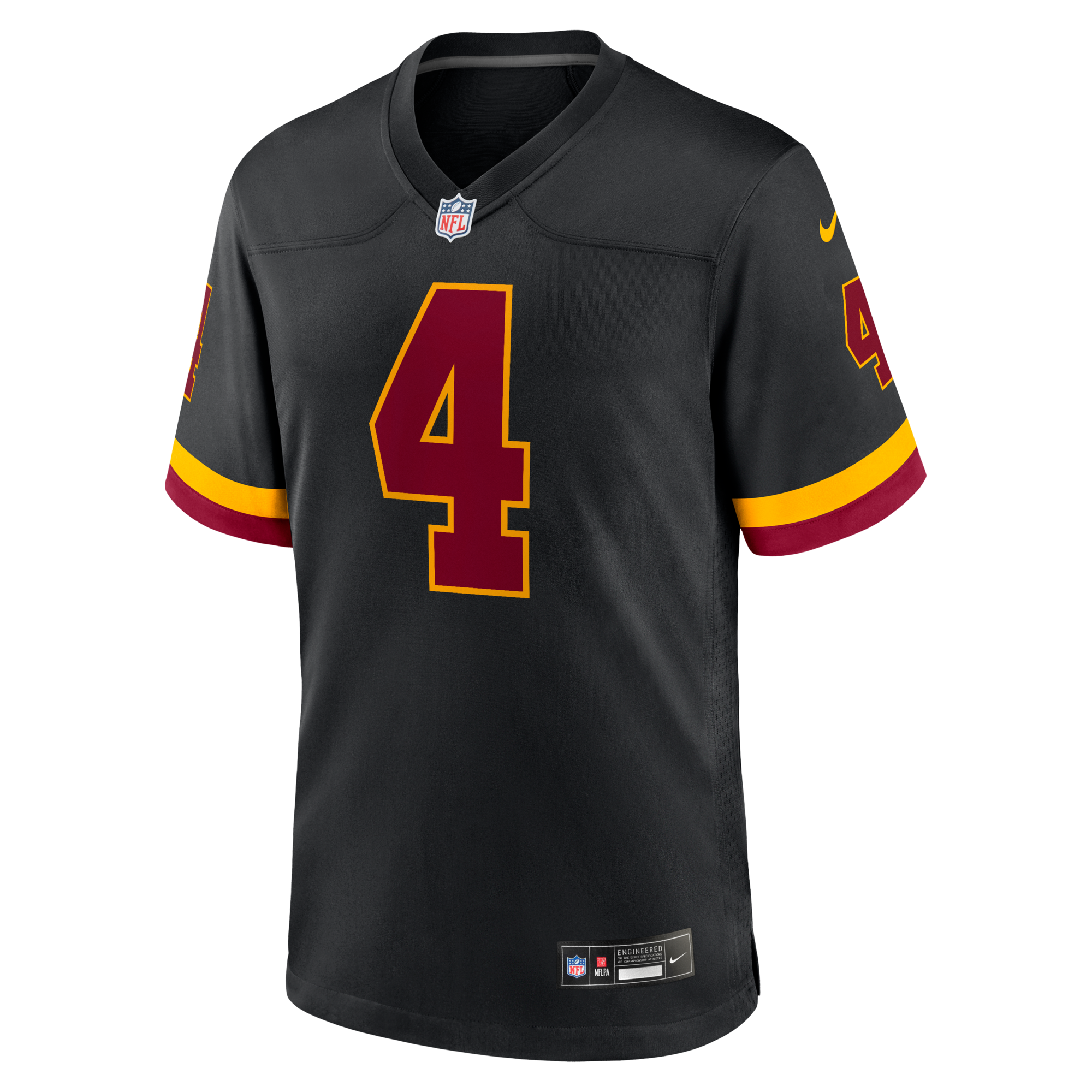Washington Commanders Frankie Luvu Nike Black Hail Raiser Alternate Game Jersey
