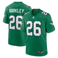 Philadelphia Eagles Saquon Barkley Nike Kelly Green Alternate Game Jersey