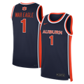 Nike Navy Auburn Tigers #1 Road War Eagle Replica Basketball Jersey