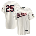 Minnesota Twins Byron Buxton Nike Cream 2026 Field of Dreams Stadium Jersey
