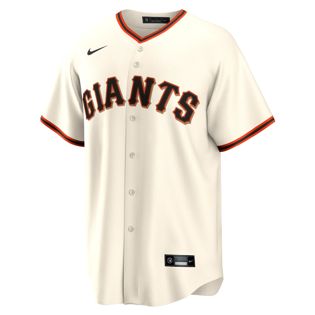 San Francisco Giants Willy Adames Nike Cream Home Replica Jersey
