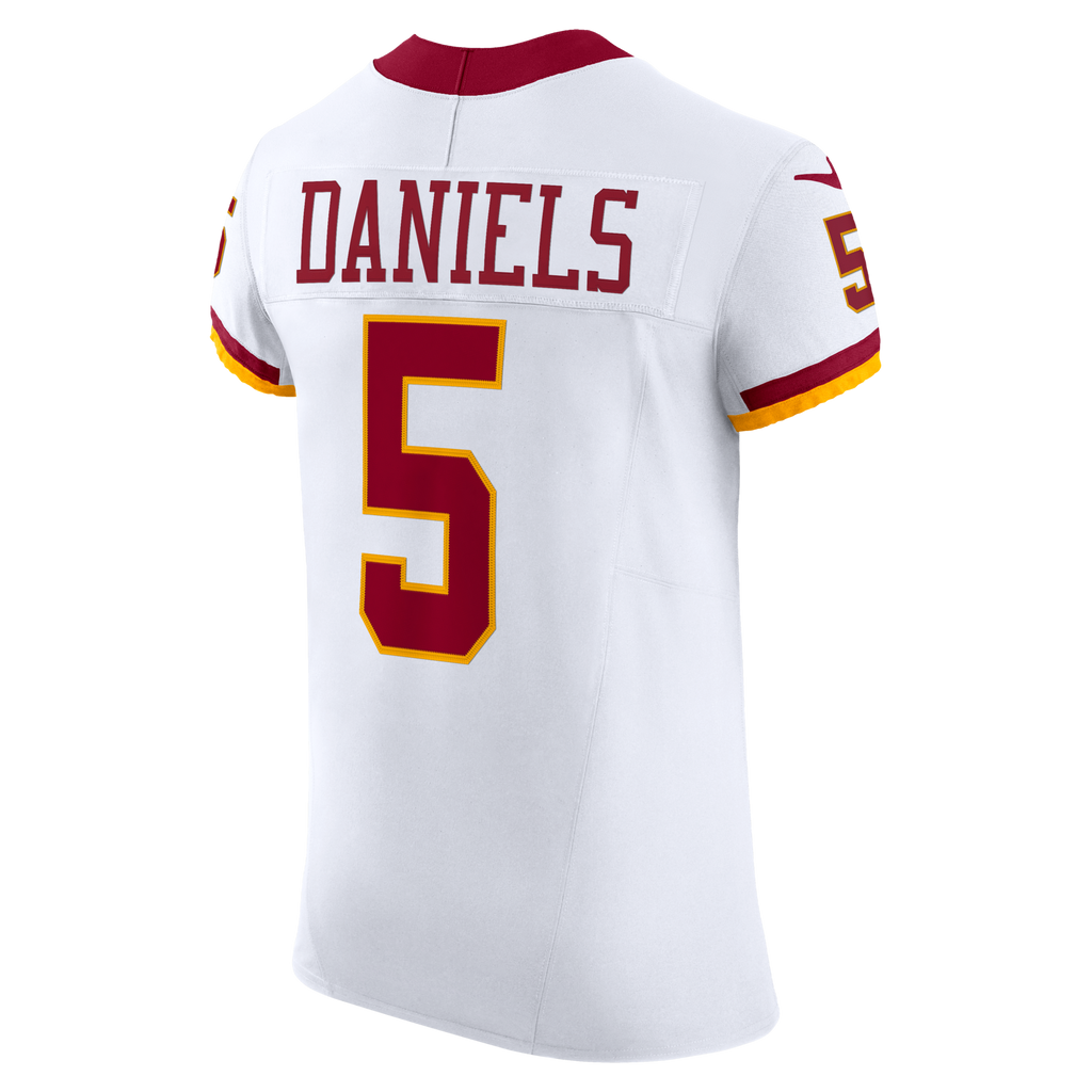 Washington Commanders Jayden Daniels Nike White Alternate 2 Super Bowl Era Vapor F.U.S.E. Elite Jersey