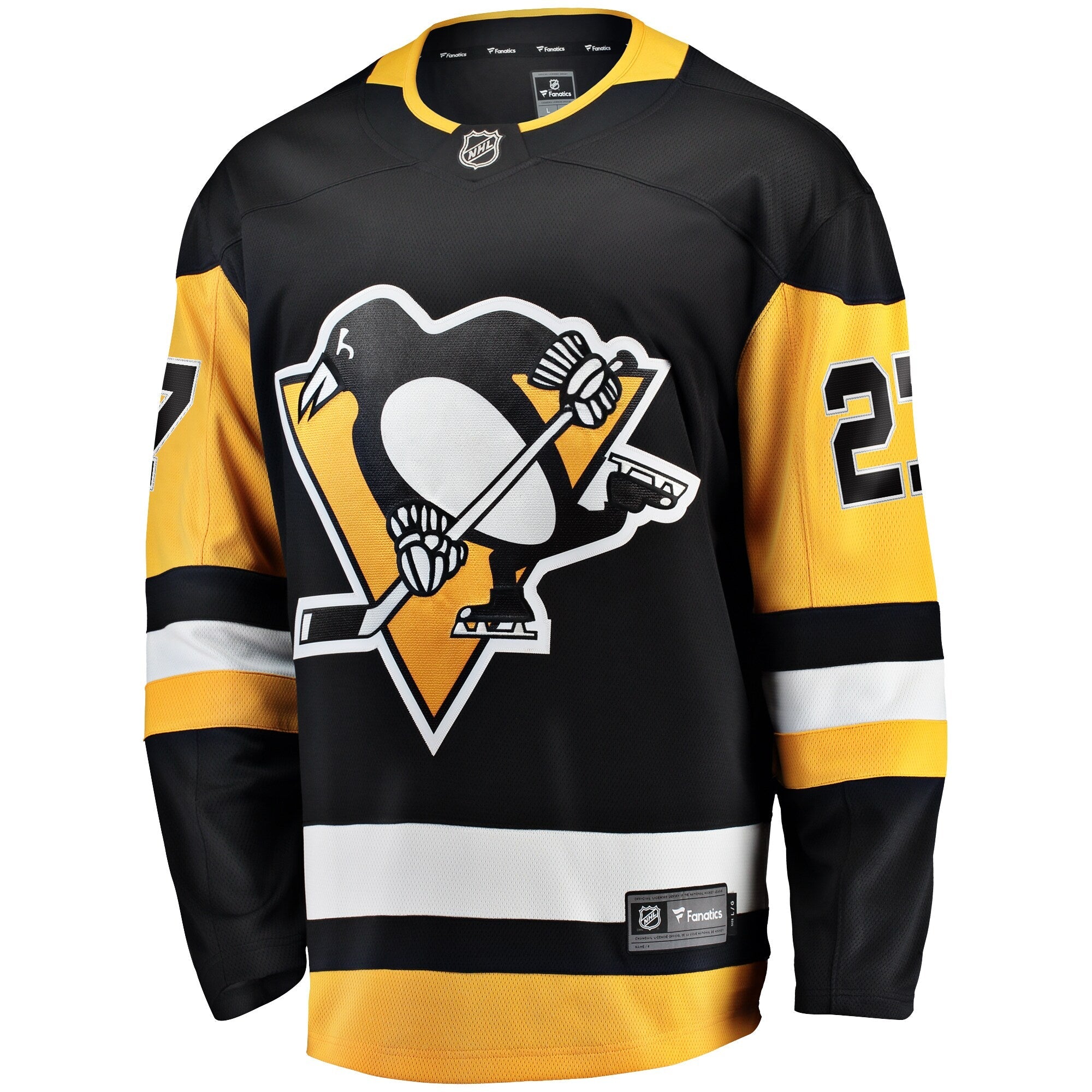 Pittsburgh Penguins Ryan Graves Fanatics Black Home Breakaway Jersey