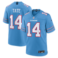 Tennessee Titans Carnell Tate Nike Light Blue 2026 NFL Draft First Round Pick No. 4 Team Game Jersey