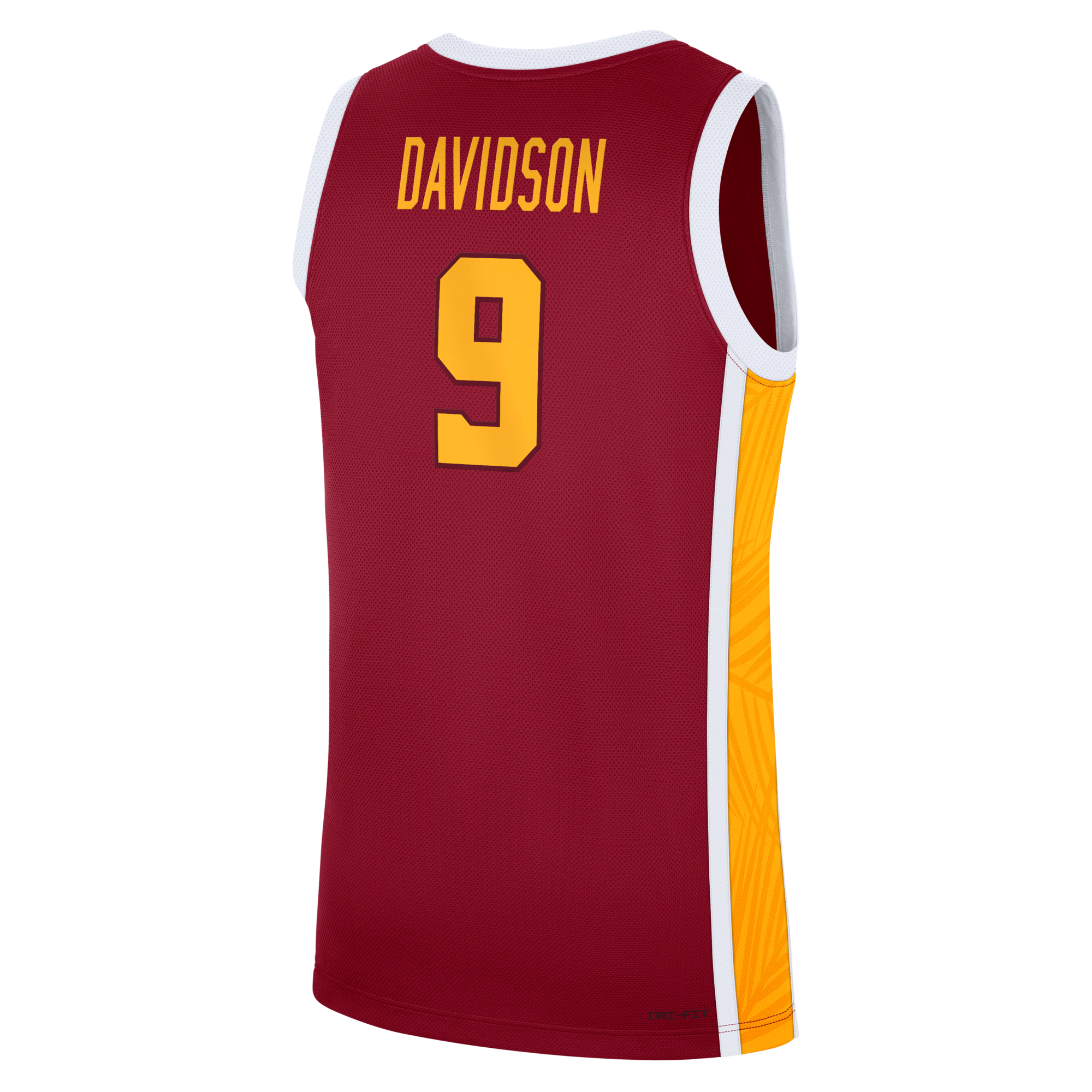 Nike Jazzy Davidson Cardinal USC Trojans Road Replica Basketball Jersey