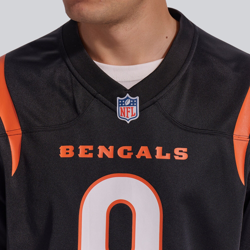 Cincinnati Bengals Joe Burrow Nike Black Player Game Jersey