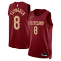 Cleveland Cavaliers Nike Icon Edition Swingman Jersey - Wine - Dennis Schröder