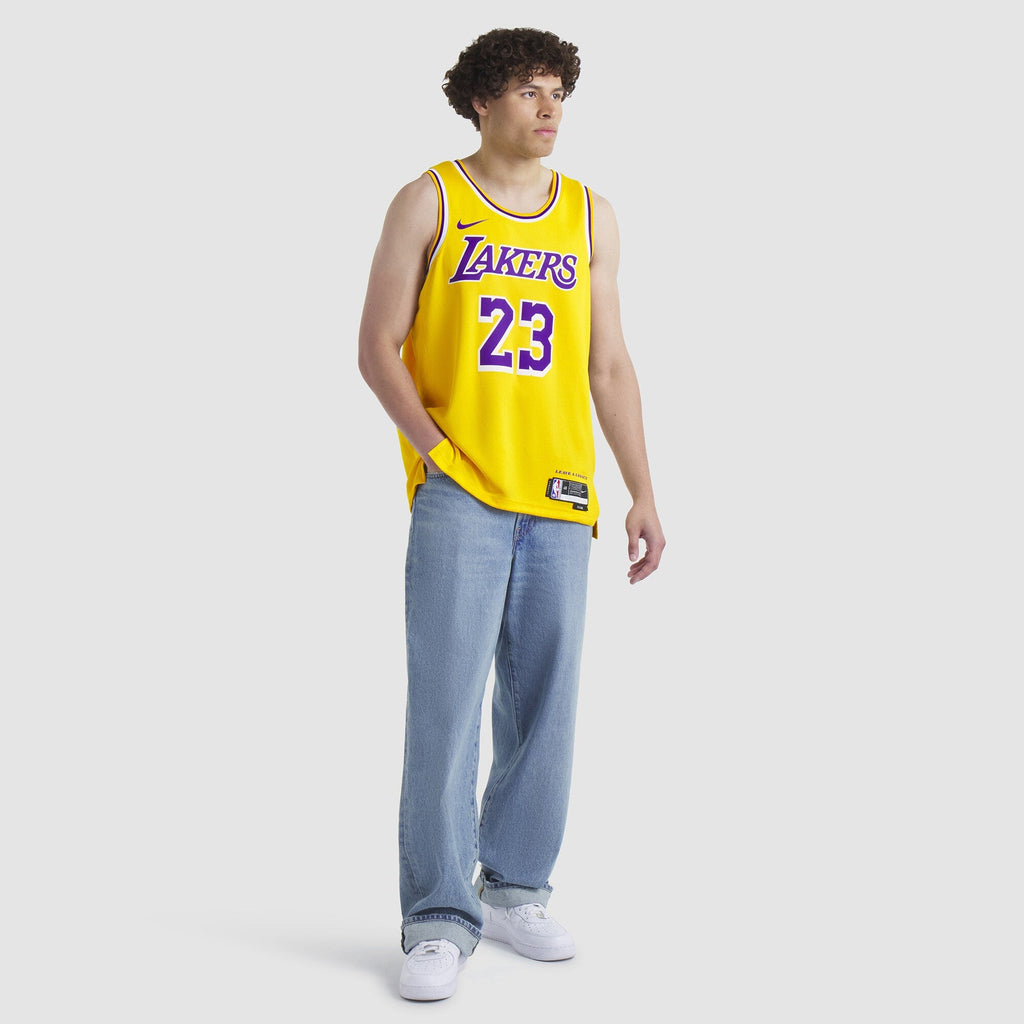 Los Angeles Lakers Nike Icon Swingman Jersey - Lebron James