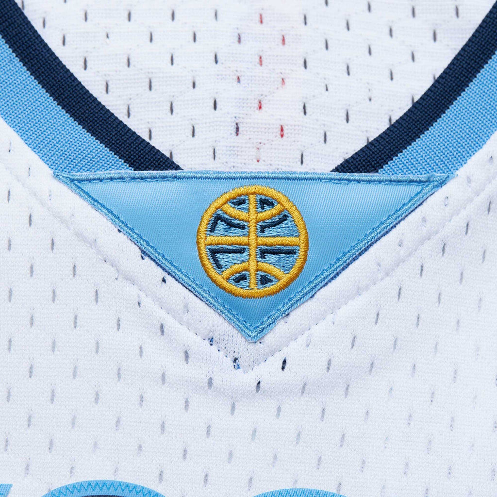 Mitchell & Ness Nikola Jokic White Denver Nuggets 2016/17 Throwback Swingman Jersey