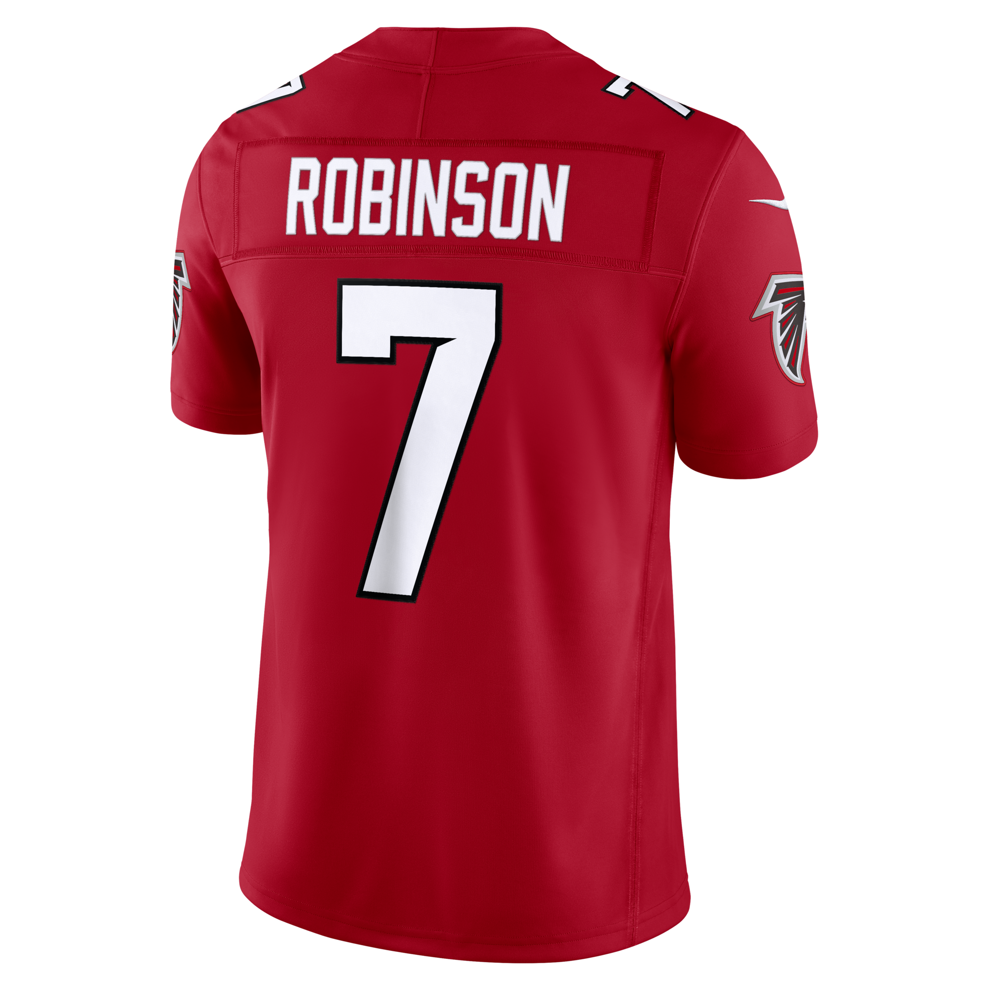 Atlanta Falcons Bijan Robinson Nike Red Team Vapor F.U.S.E. Stitched Limited Jersey