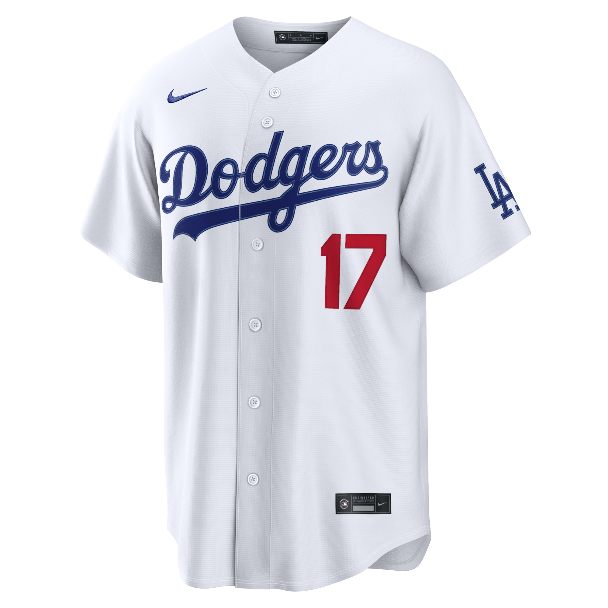 Los Angeles Dodgers Shohei Ohtani Nike White Home Stadium Jersey