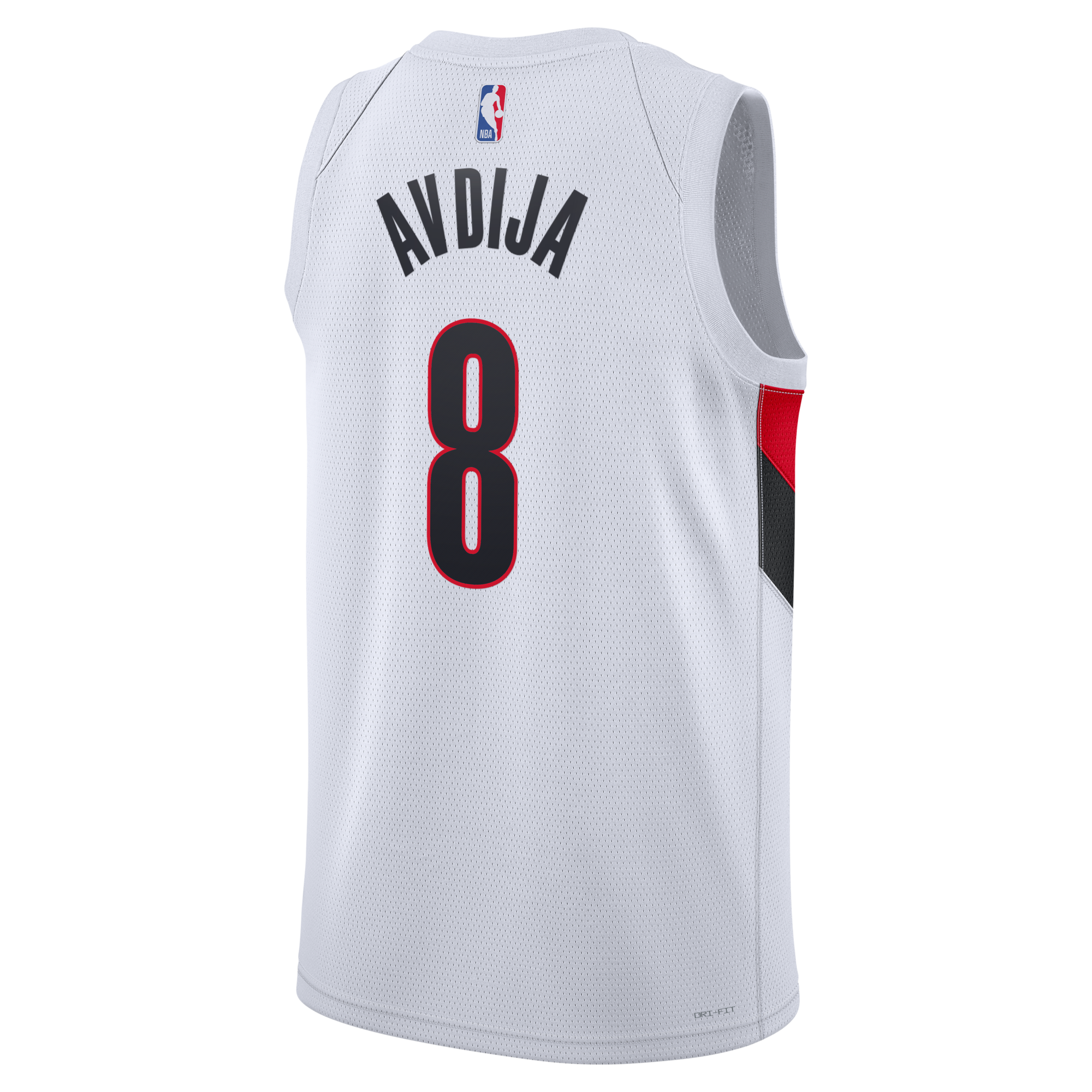 Portland Trail Blazers Nike Replica Association Edition Swingman Jersey - White - Deni Avdija