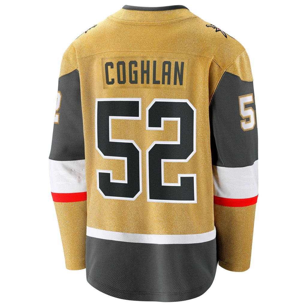 Vegas Golden Knights Dylan Coghlan Fanatics Gold Home Breakaway Jersey