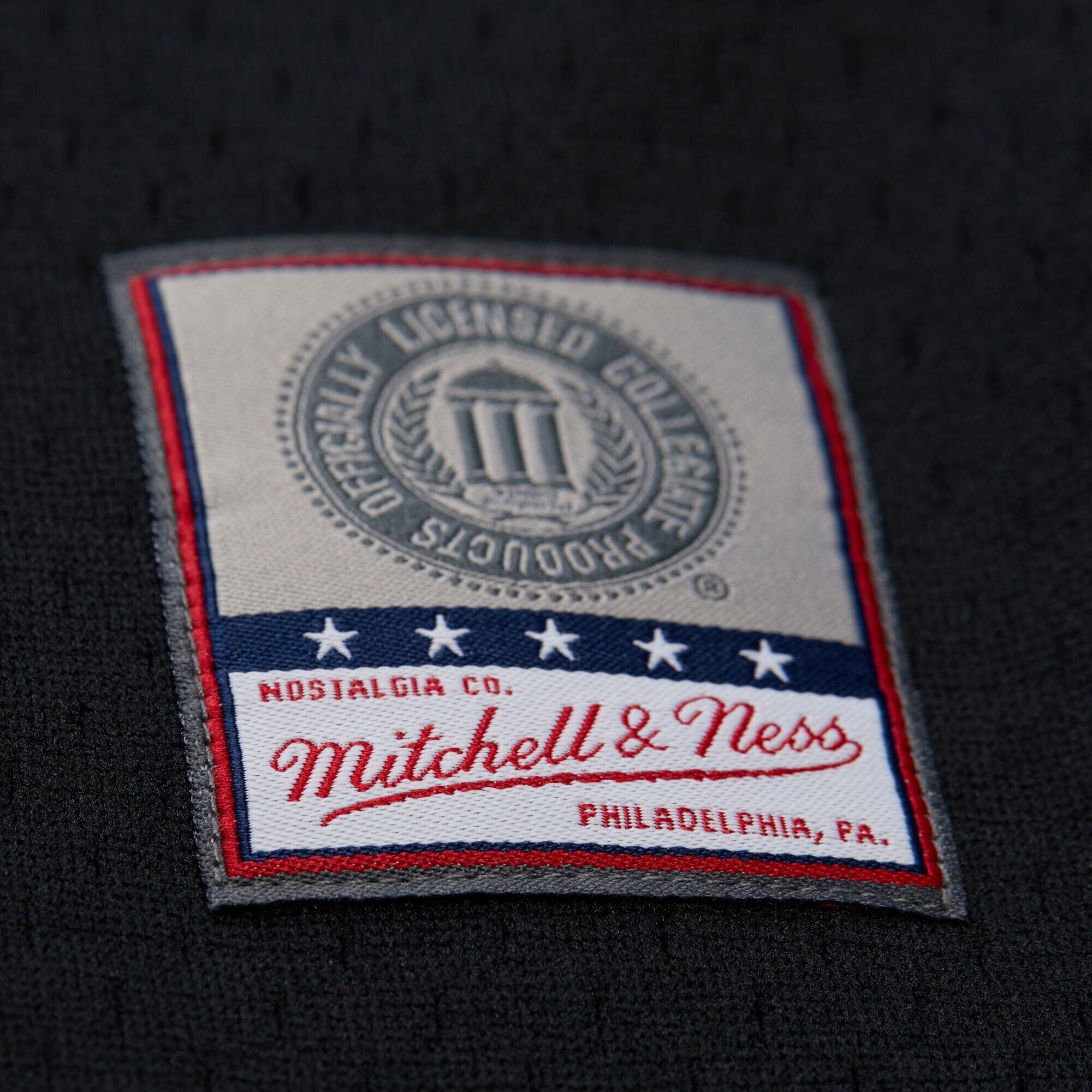 Mitchell & Ness Black Florida State Seminoles On The Clock Full-Button Fashion Jersey