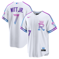 Kansas City Royals Bobby Witt Jr. Nike White 2026 City Connect Stadium Jersey