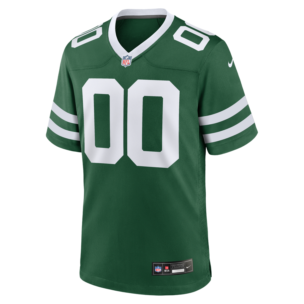 New York Jets Nike Legacy Green Custom Game Jersey