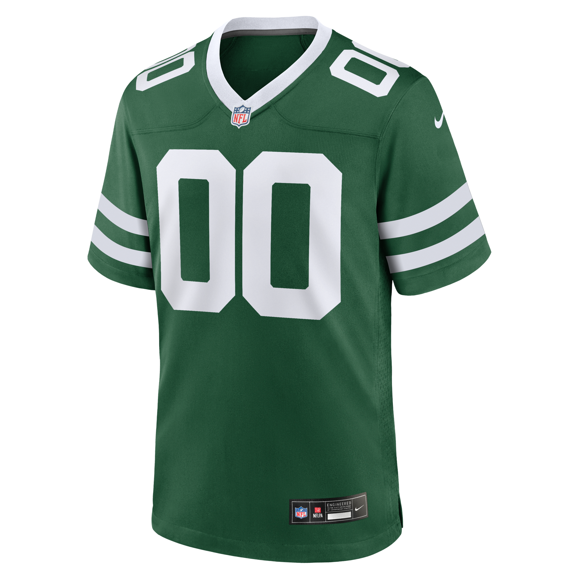 New York Jets Nike Legacy Green Custom Game Jersey