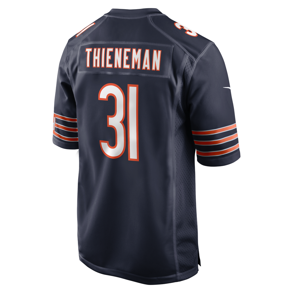 Chicago Bears Dillon Thieneman Nike Navy 2026 NFL Draft First Round Pick No. 25 Team Game Jersey