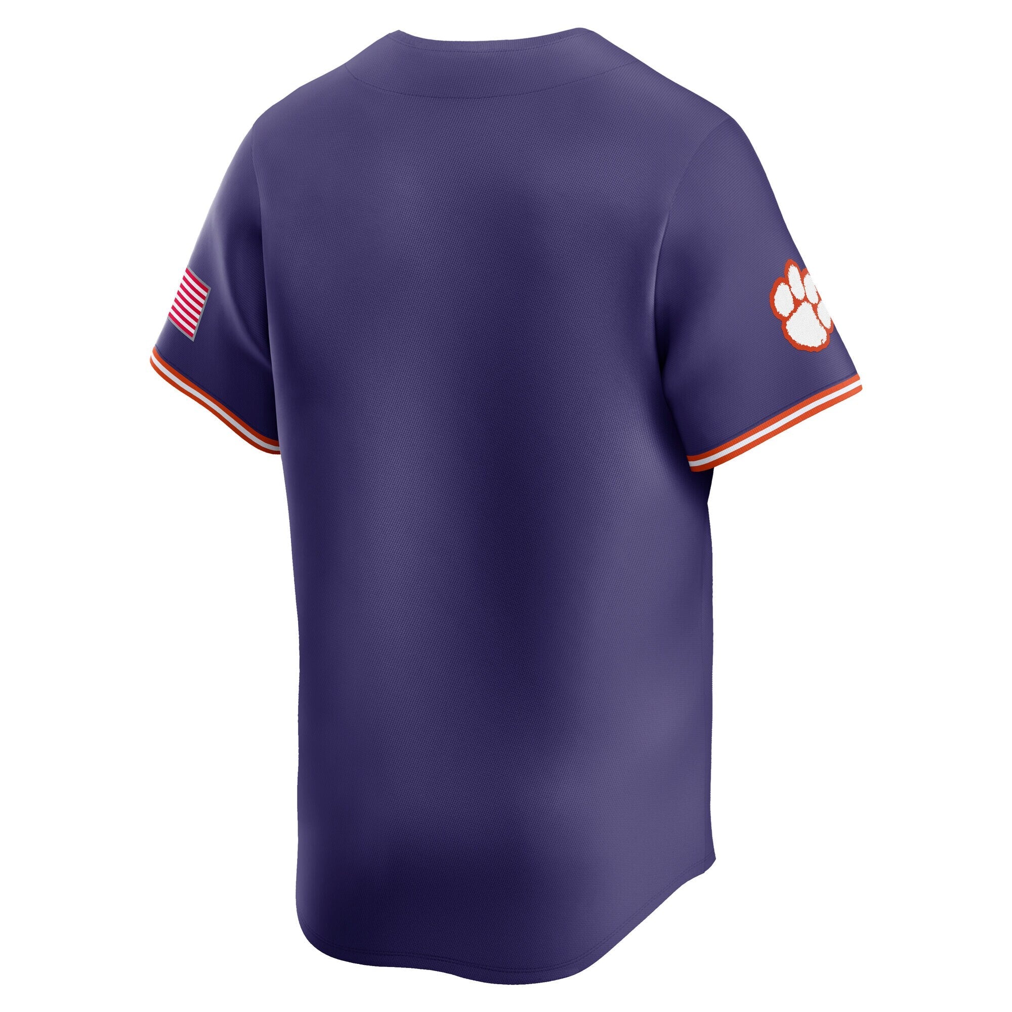 Nike Purple Clemson Tigers Baseball Limited Jersey