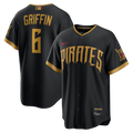Pittsburgh Pirates Konnor Griffin Nike Black 2026 City Connect Stadium Jersey