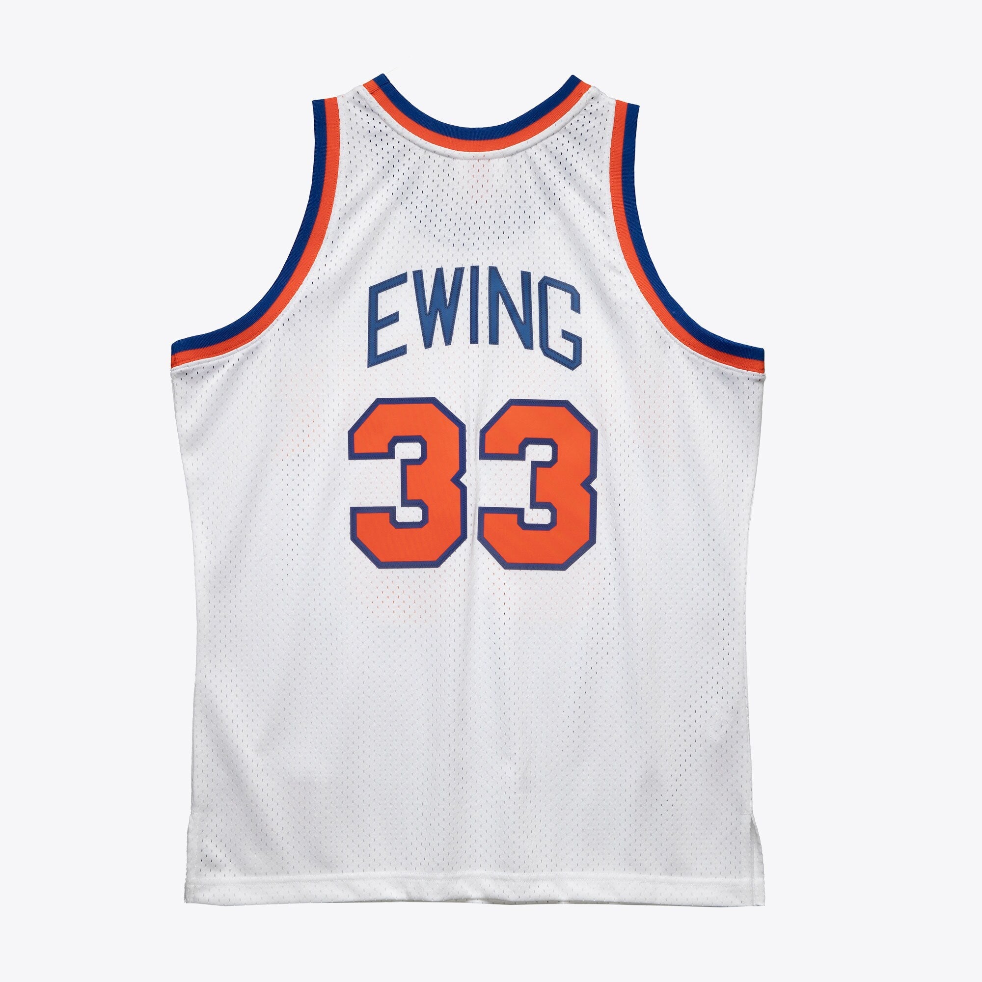 New York Knicks Mitchell & Ness Patrick Ewing 1985 Swingman Authentic Jersey - White