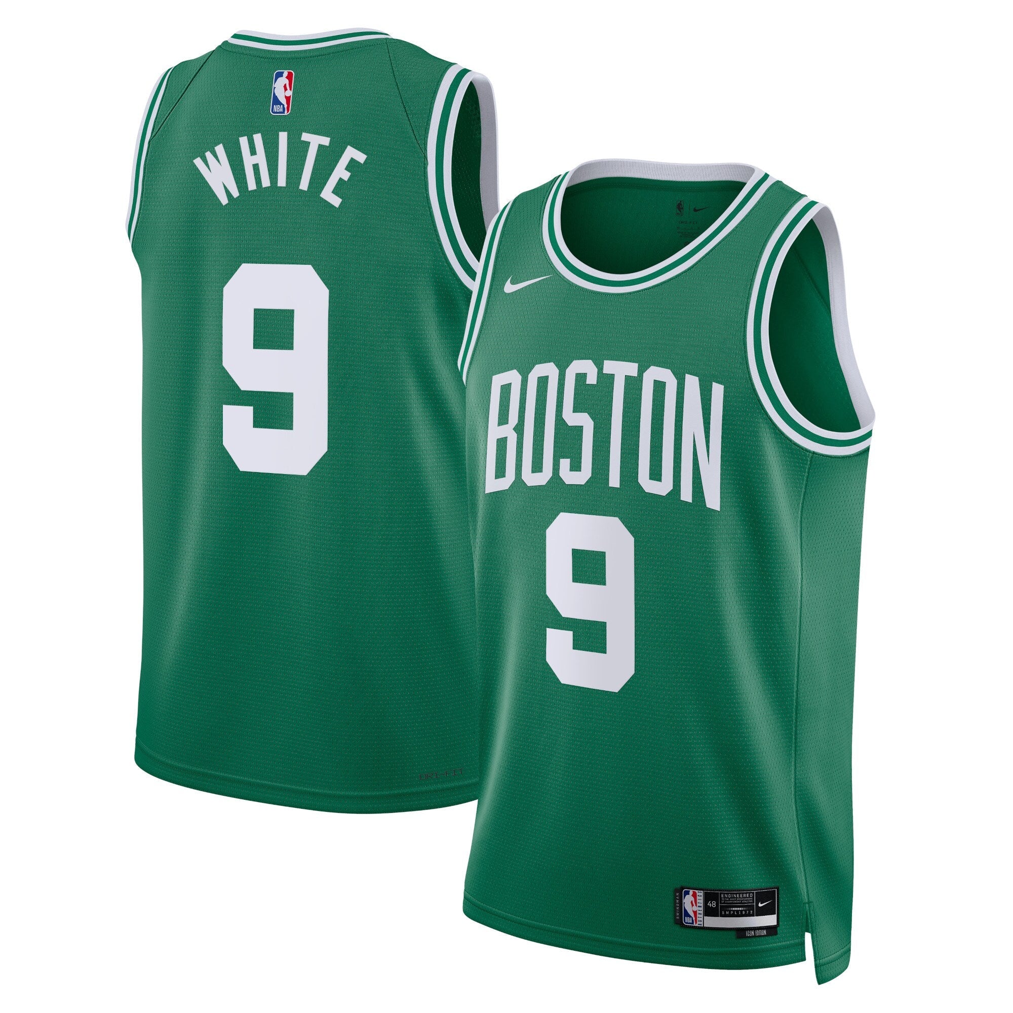 Boston Celtics Nike Icon Edition Swingman Jersey - Kelly Green - Derrick White