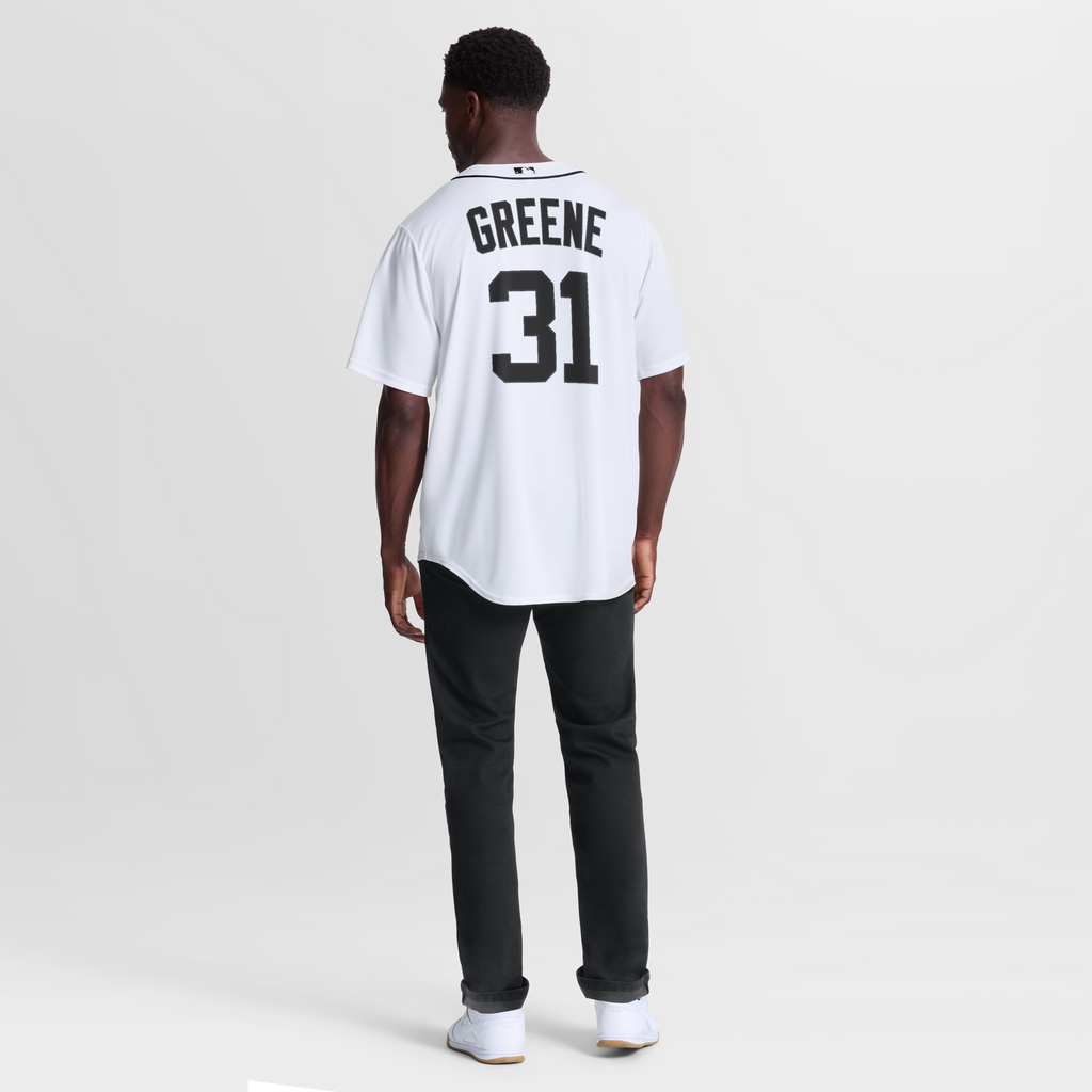 Detroit Tigers Riley Greene Nike White Home Replica Jersey