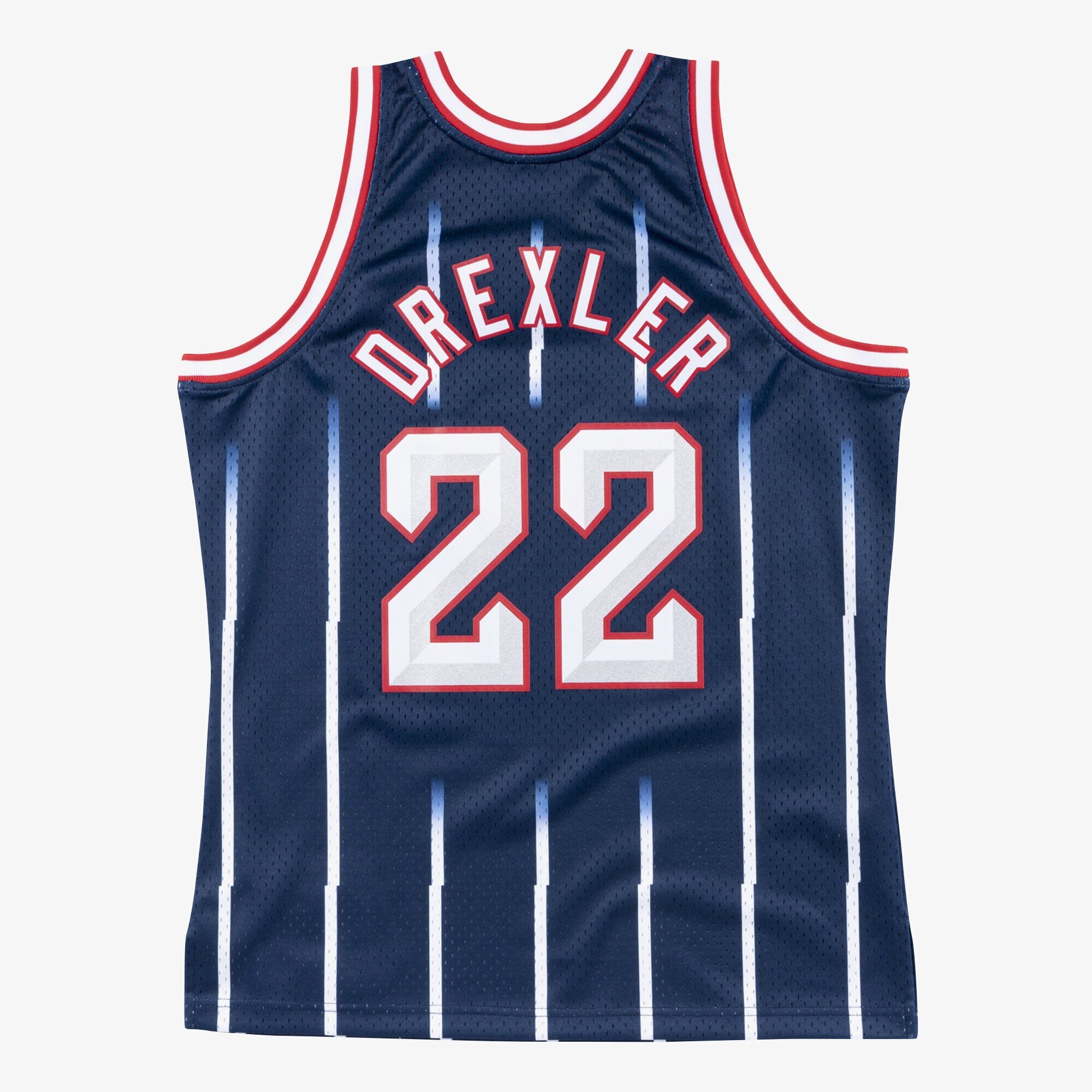 Houston Rockets Mitchell & Ness Swingman Jersey Road Clyde Drexler 1996-97
