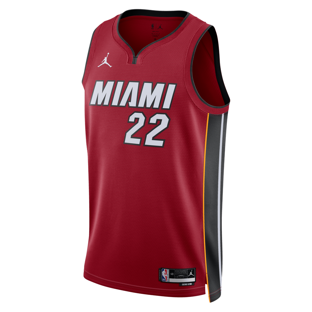 Miami Heat Jordan Brand Statement Edition Swingman Jersey - Red - Andrew Wiggins