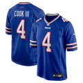 Buffalo Bills James Cook III Nike Royal Team Game Jersey