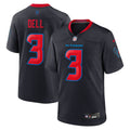 Houston Texans Tank Dell Nike Navy 2nd Alternate Game Jersey