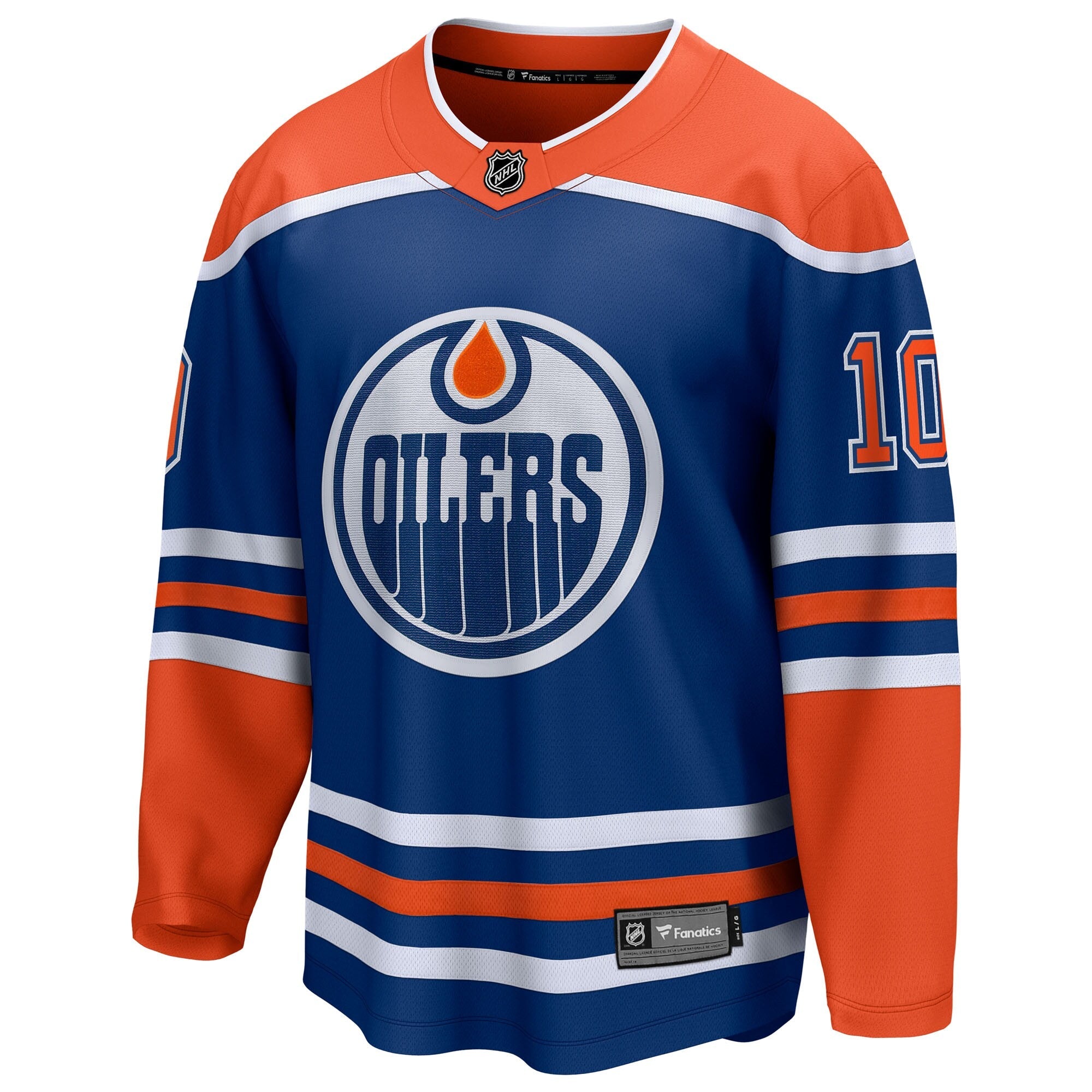 Edmonton Oilers Trent Frederic Fanatics Royal Home Breakaway Jersey