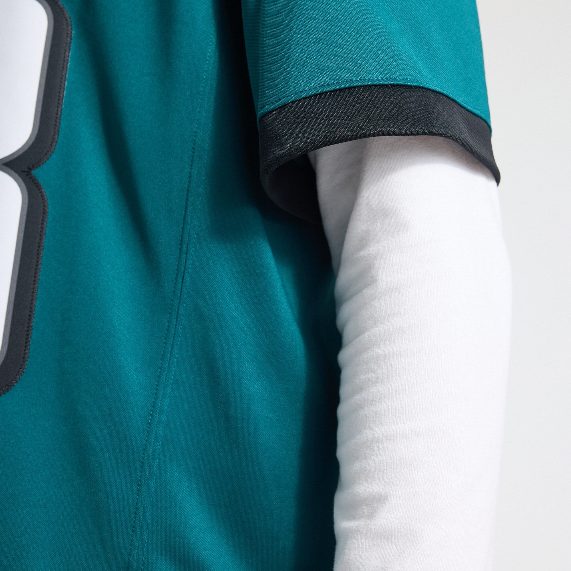 Philadelphia Eagles Cooper DeJean Nike Midnight Green Team Vapor F.U.S.E. Stitched Limited Jersey