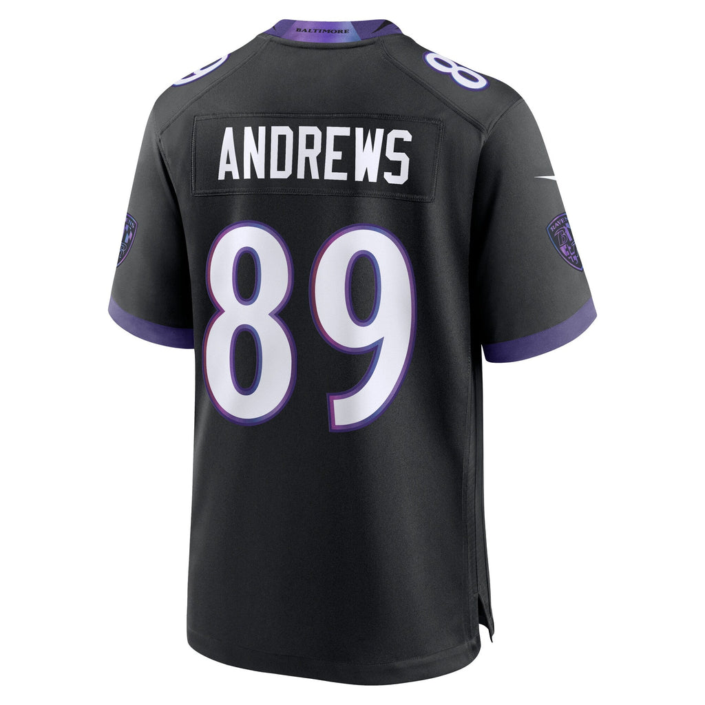 Baltimore Ravens Mark Andrews Nike Black Alternate Game Jersey