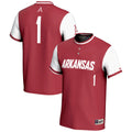 GameDay Greats #1 Cardinal Arkansas Razorbacks Lightweight Softball Jersey