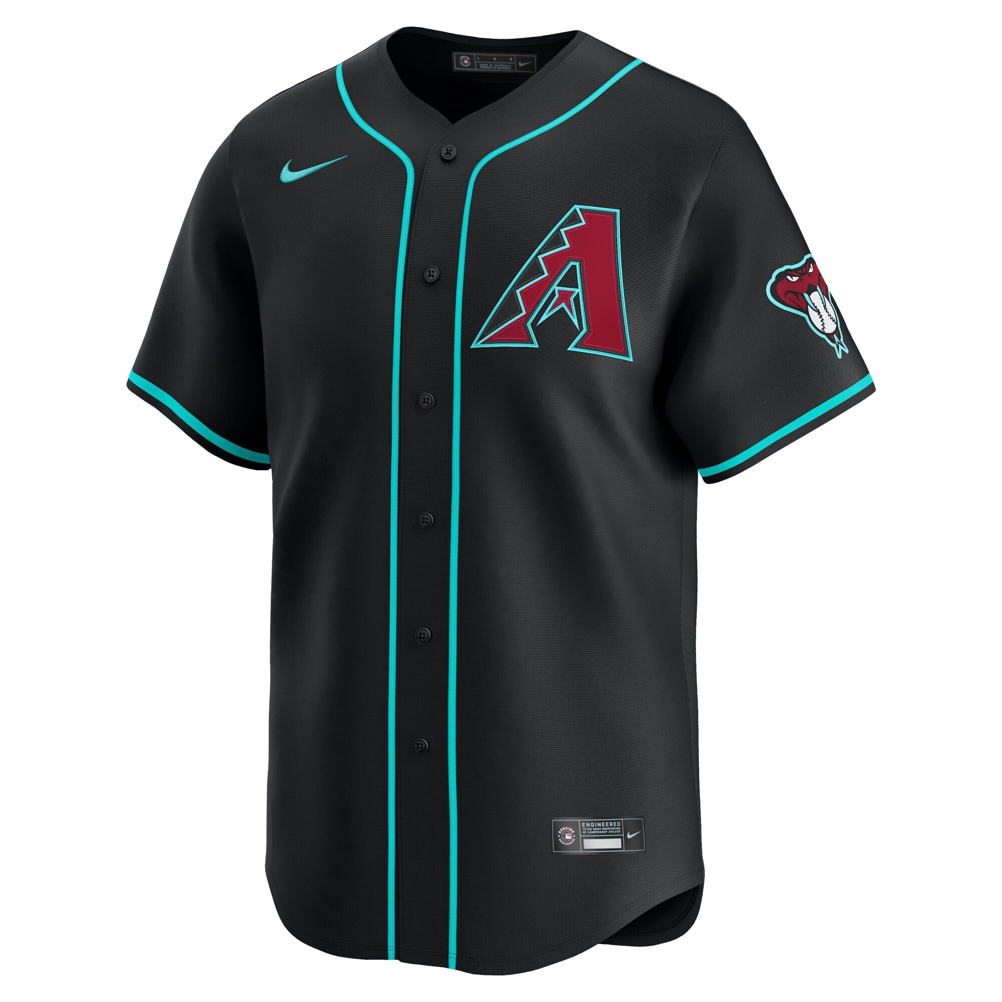 Arizona Diamondbacks Corbin Carroll Nike Black Alternate Limited Player Jersey
