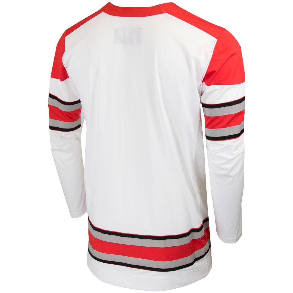 Nike White Ohio State Buckeyes Replica College Hockey Jersey