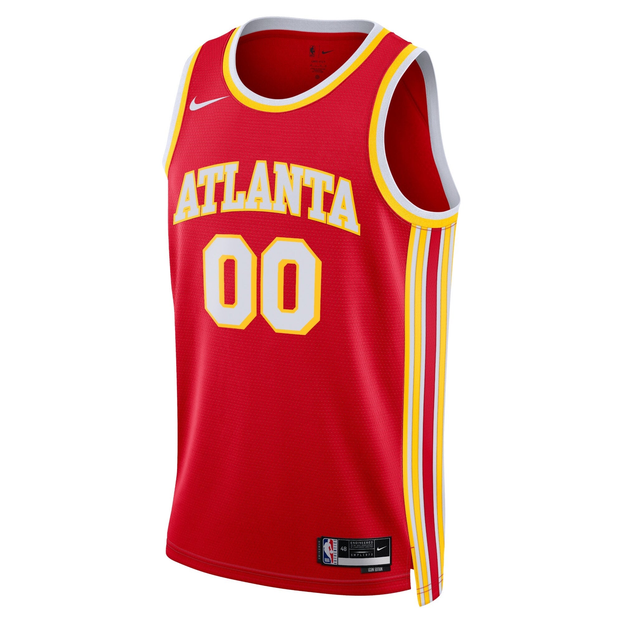 Atlanta Hawks Nike Icon Swingman Jersey - Custom