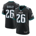Philadelphia Eagles Saquon Barkley Nike Black Alternate Game Jersey