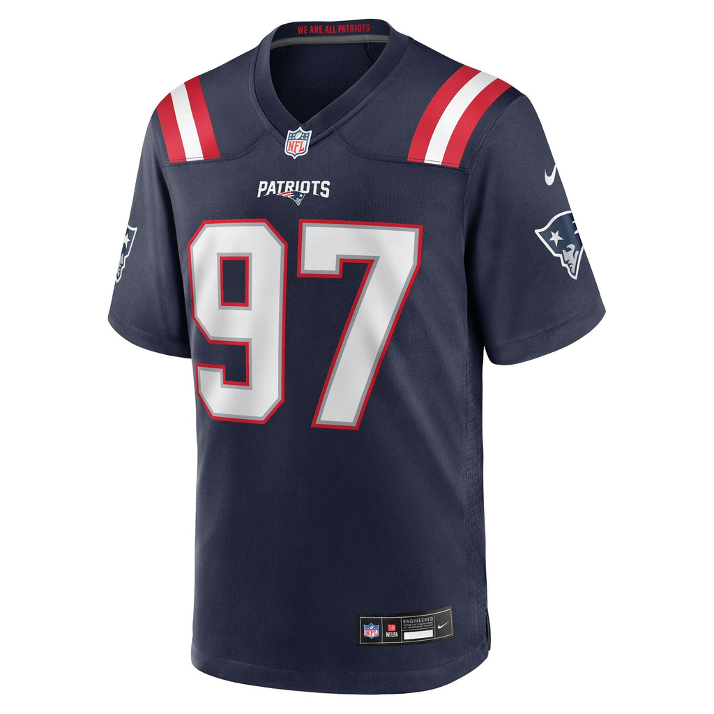 New England Patriots Milton Williams Nike Navy Game Player Jersey